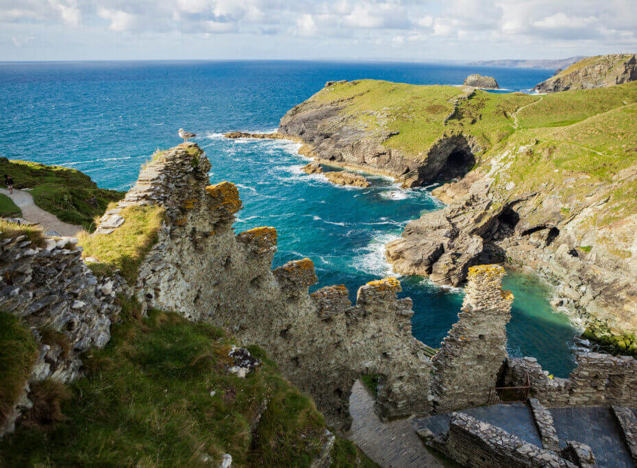 Tintagel Castle © Copyright English Heritage